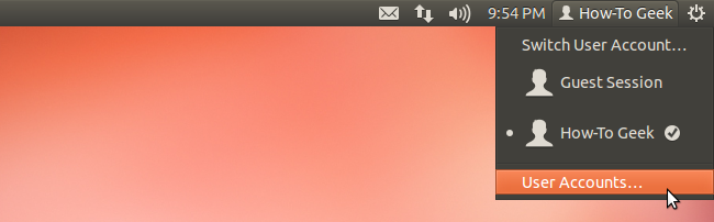 Окно создания пользователя в Ubuntu