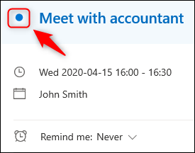 The Charm option in an open appointment.
