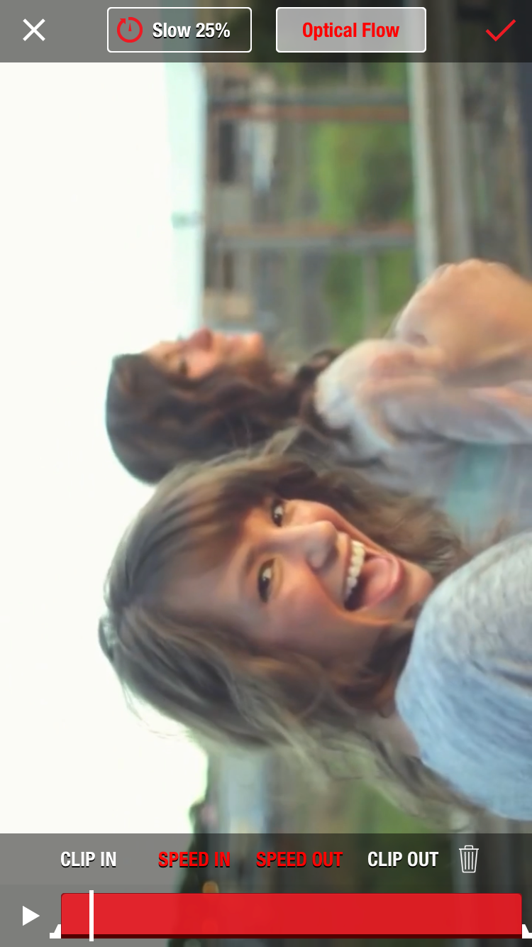 SloPro: редактирование замедления.