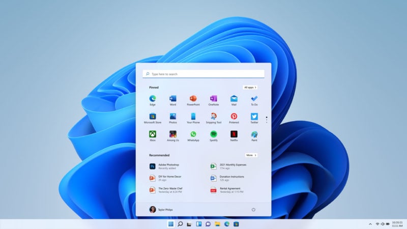 Изменить размер панели задач в Windows 11