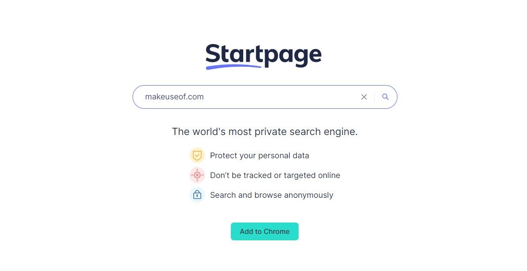 Приватная поисковая система