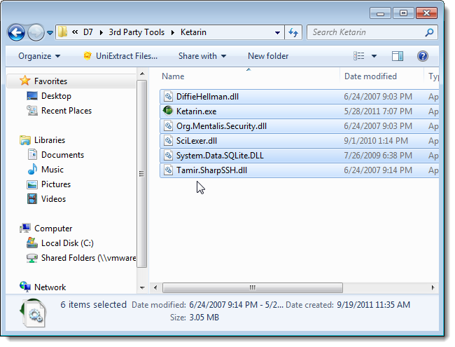 Установка Ketarin