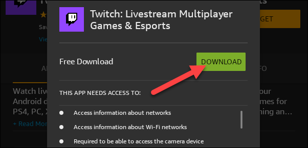 Загрузка приложения из Amazon Appstore