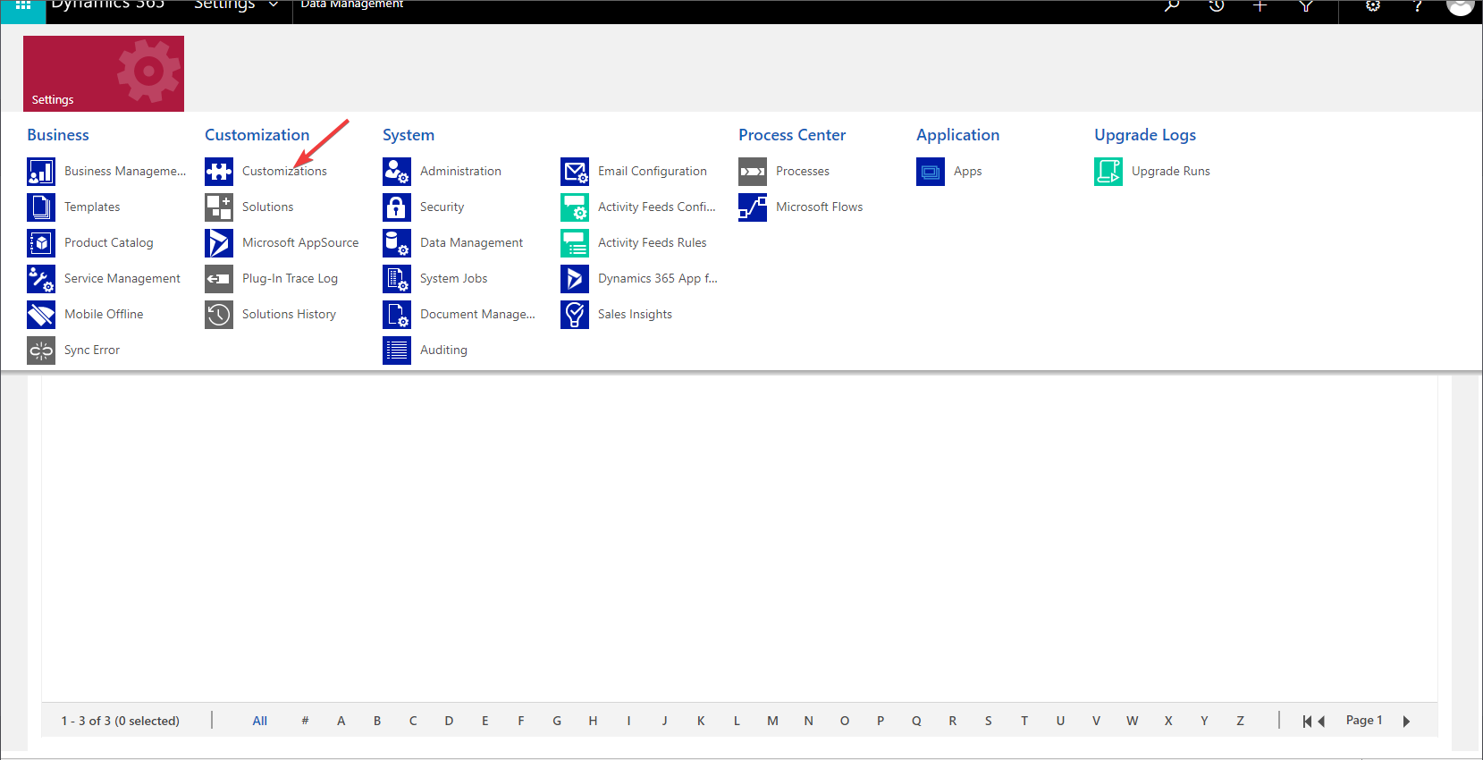 Настройки — кастомизация системы