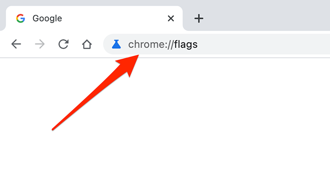 В адресной строке Chrome введите chrome://flags