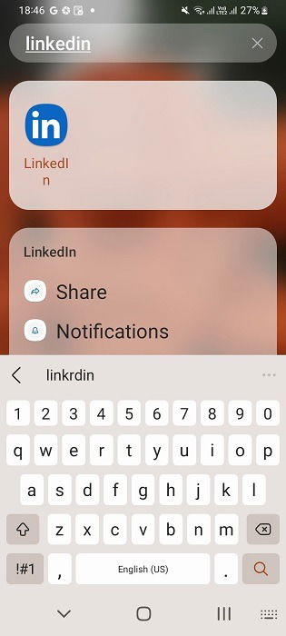 Приложение найдено через поиск, несмотря на скрытие