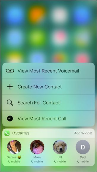 Проверка изменений в 3D Touch