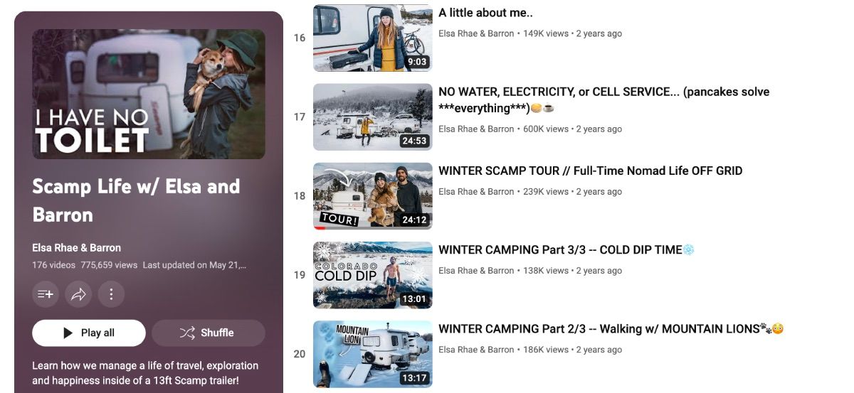 Плейлист Else Rhae и Barron Scamp