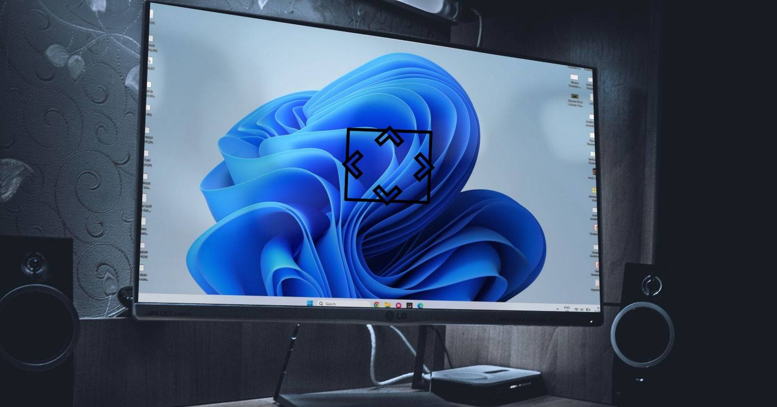Исправить обрезанный экран в Windows