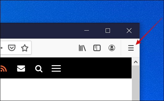 Firefox Menu Icon