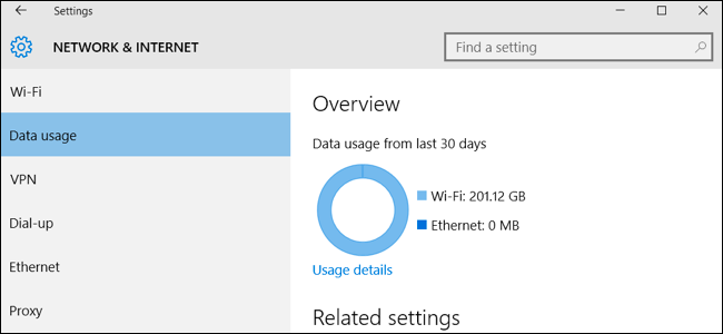 Как ограничить расход данных в Windows 10
