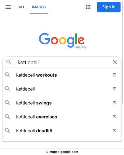 Поиск изображений в Google на iPhone и iPad