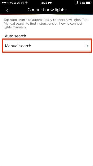 Подходящая лампа Philips Hue: вид основания с серийным номером
