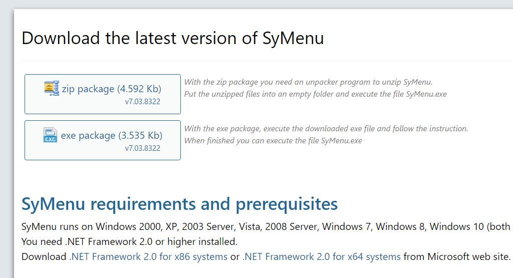 Меню портативных программ на USB: SyMenu vs LiberKey
