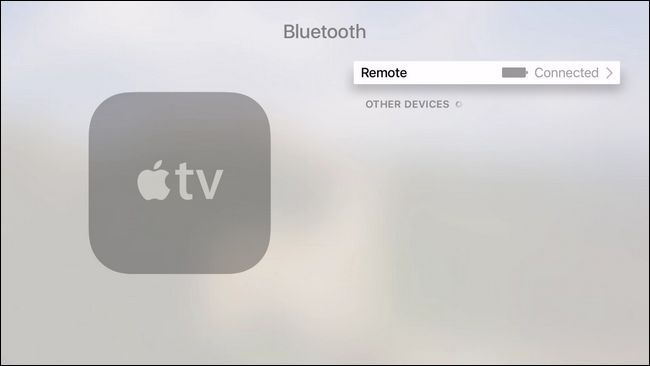 Список Bluetooth с Remote и индикатором заряда