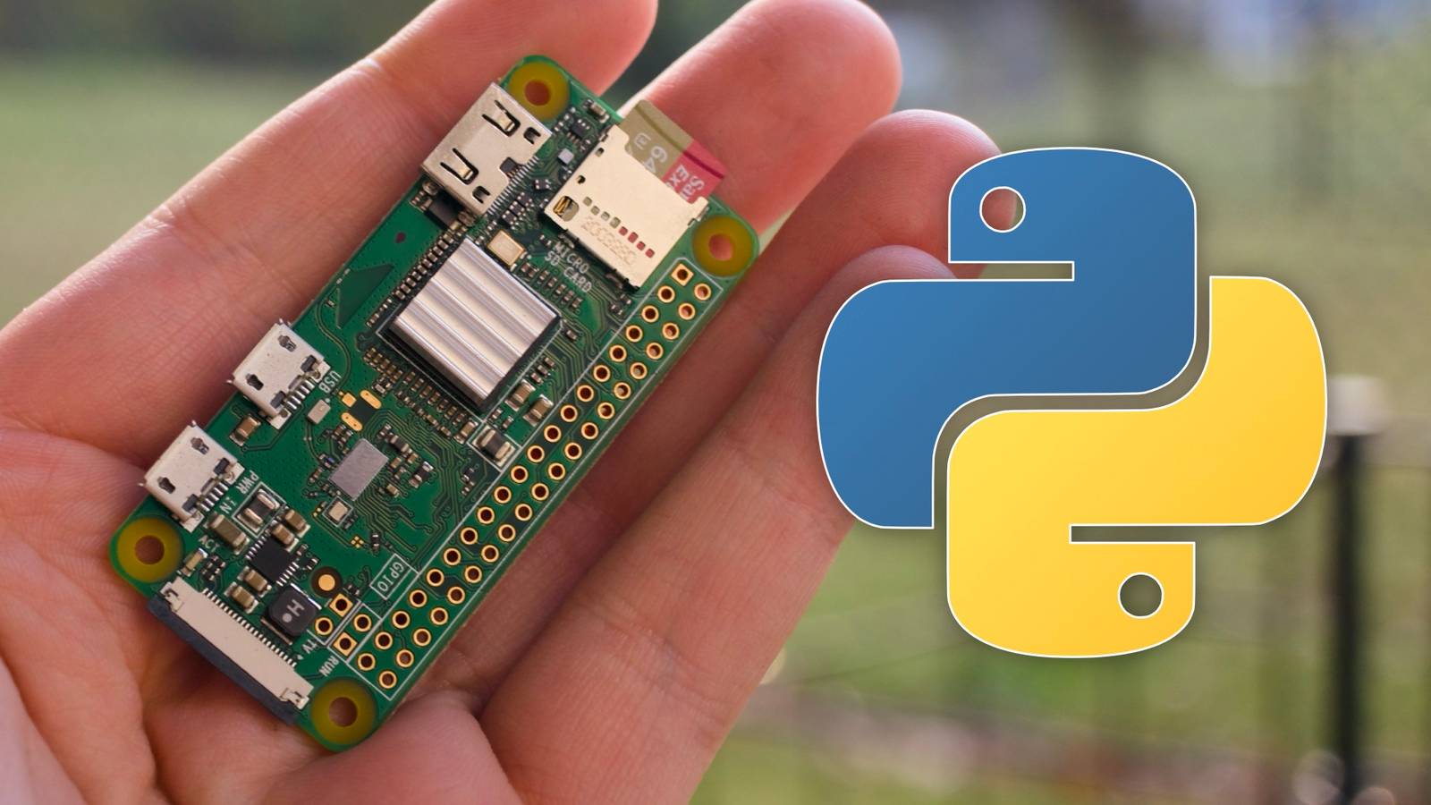 Raspberry Pi с кодом Python