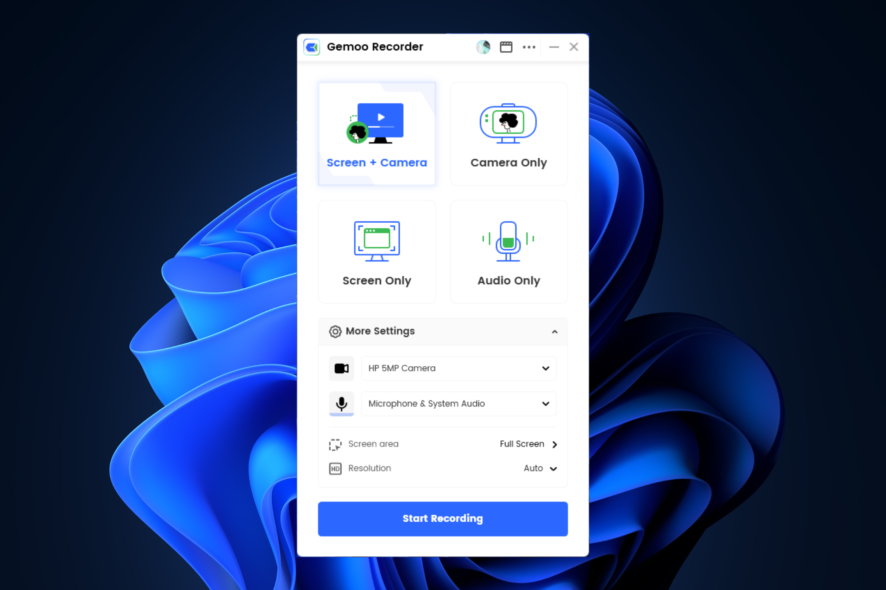 Gemoo Recorder: запись и монтаж экранных видео