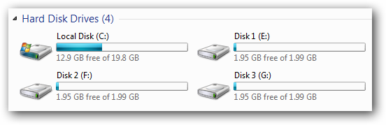 Программный RAID в Windows 7 — как создать спан-том