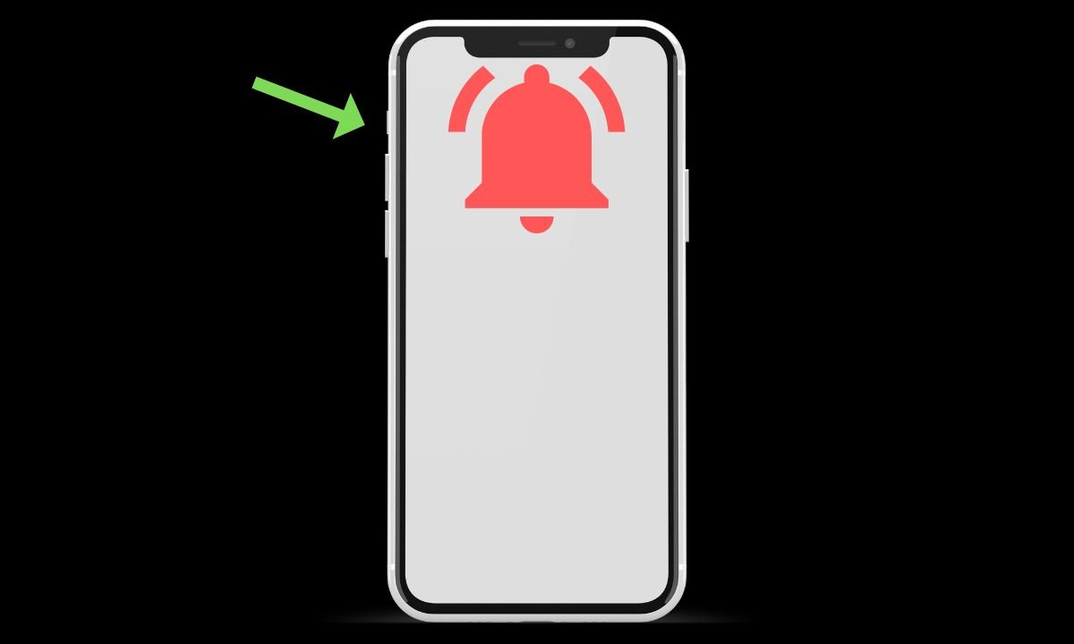 Переключатель звонка на iPhone