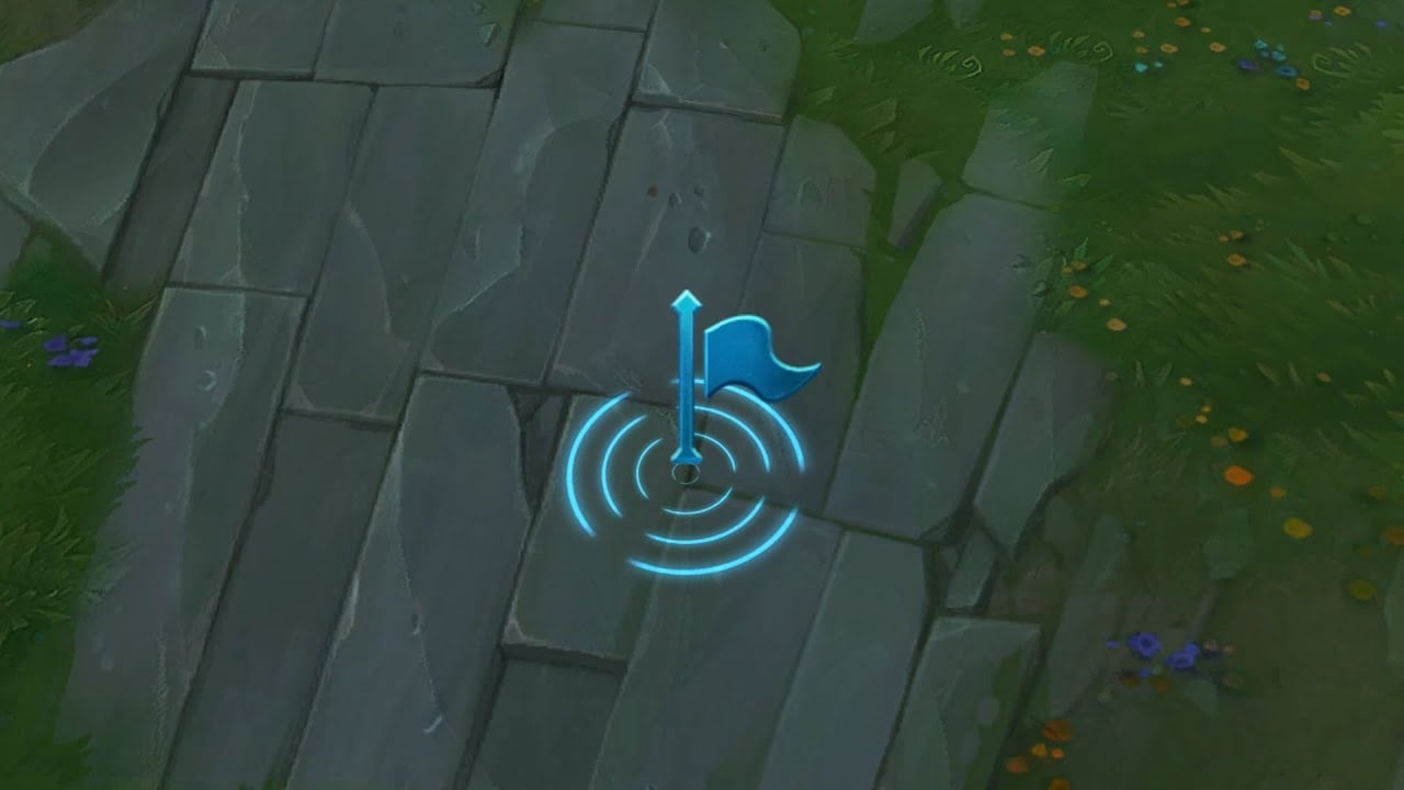 Иконка Assist ping, указывающая точку помощи