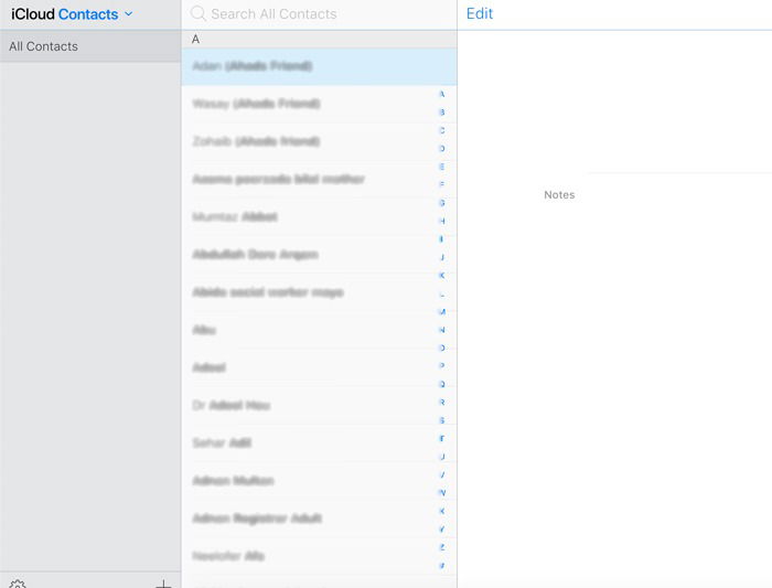 Restore Contacts Icloud Contacts