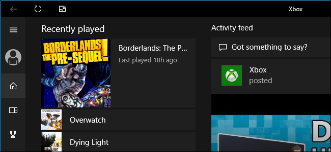Скрыть игры Windows 10 от друзей Xbox