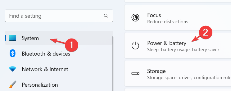 Питание и аккумулятор
