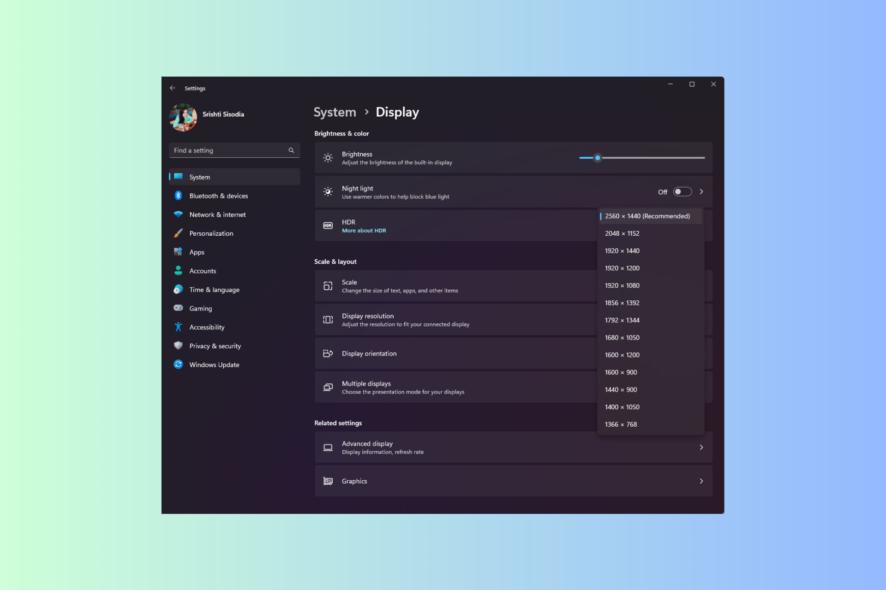 Изменить разрешение экрана в Hyper‑V на Windows 11