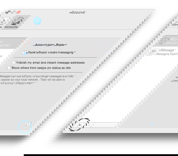 Выбор типа добавляемого аккаунта «Другой аккаунт»