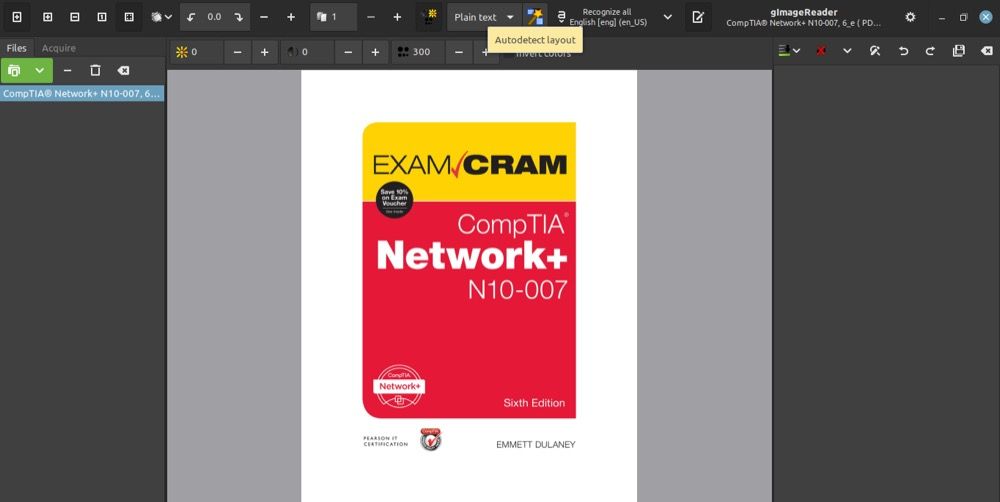 Автоопределение областей текста