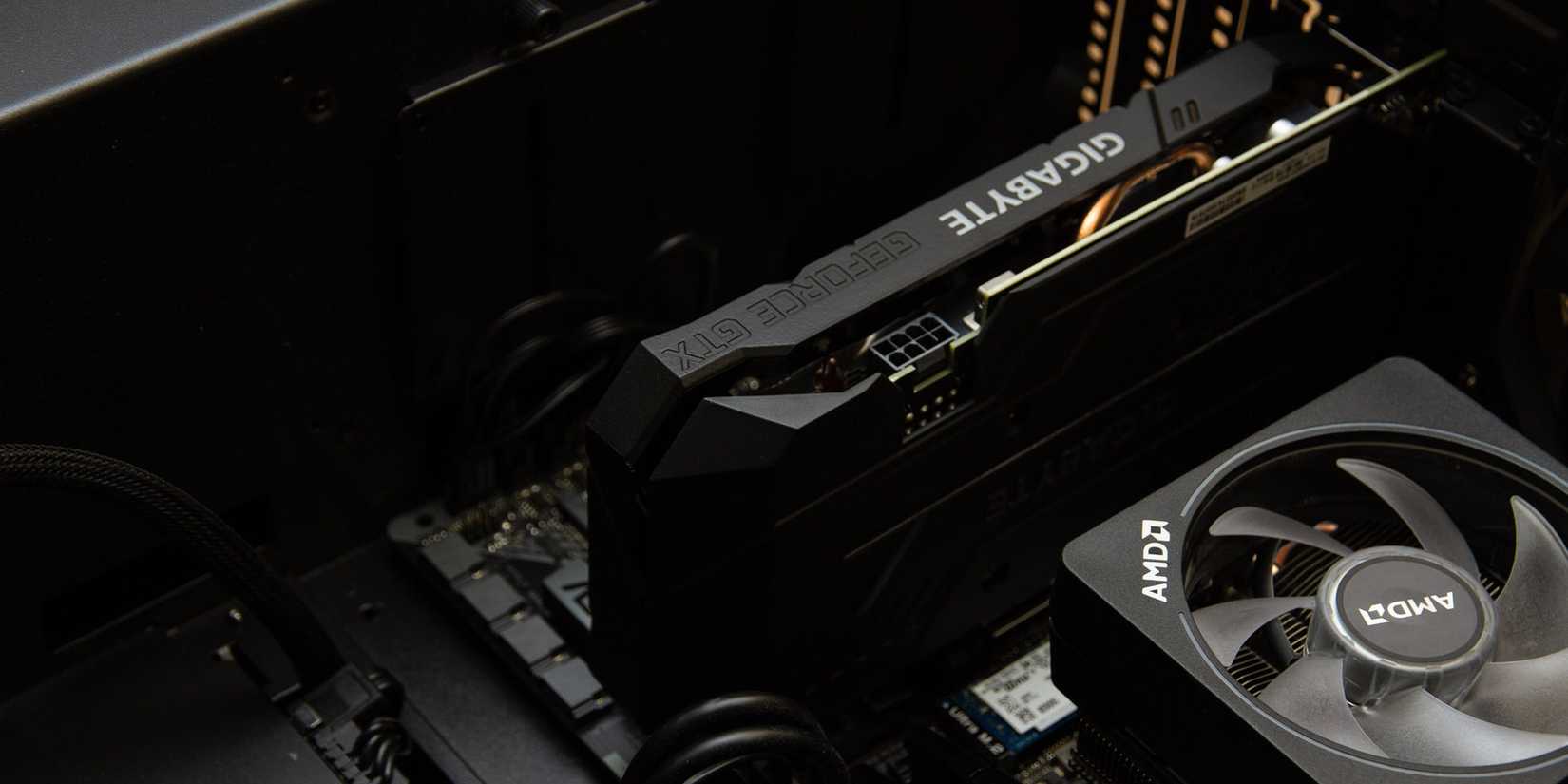 Видеокарта в системном блоке