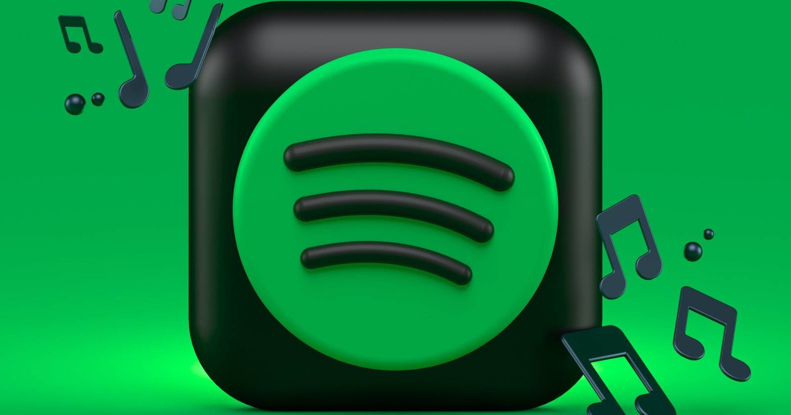 Логотип Spotify на белом фоне