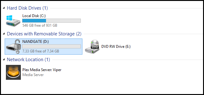 Окончание разблокировки: доступ к файлам на зашифрованном USB