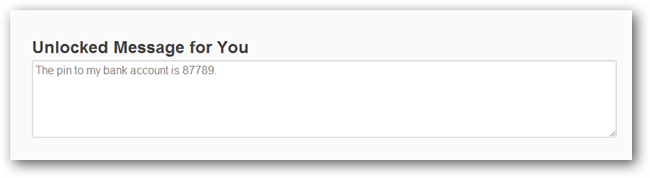 Просмотр сообщения по одноразовой ссылке один раз