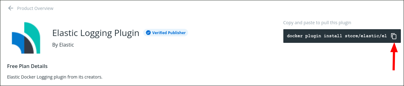 Пример инструкции по установке плагина в Docker Hub