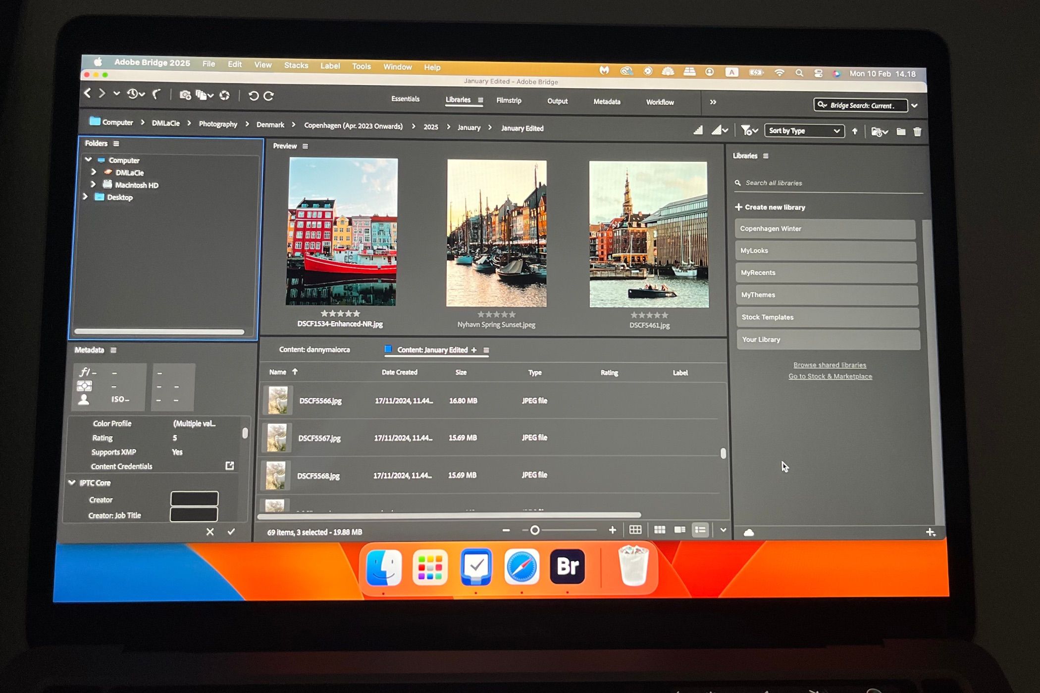 Организация фото в Adobe Bridge — рабочий процесс