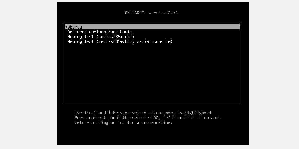 Перезагрузка системы Ubuntu