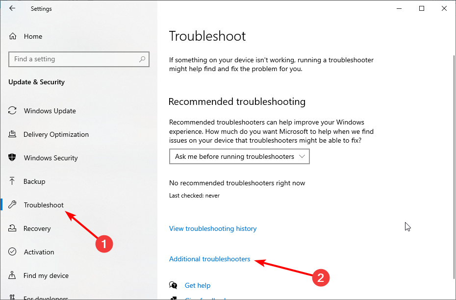 troubleshoot  0xc1900104