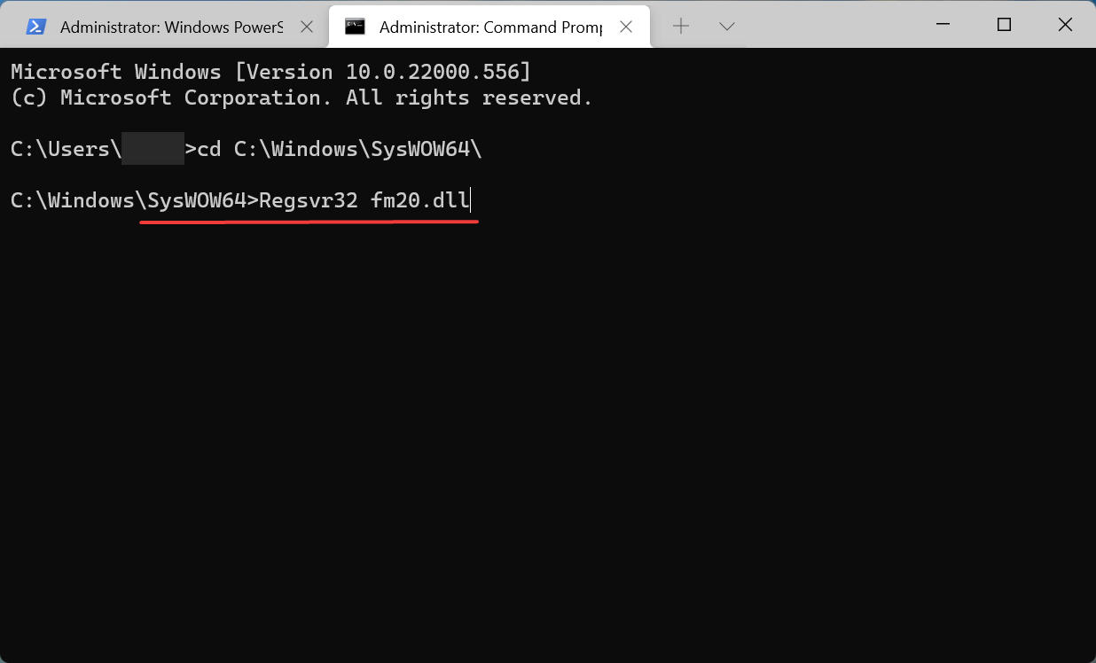 register dll file to fix class not registered vba