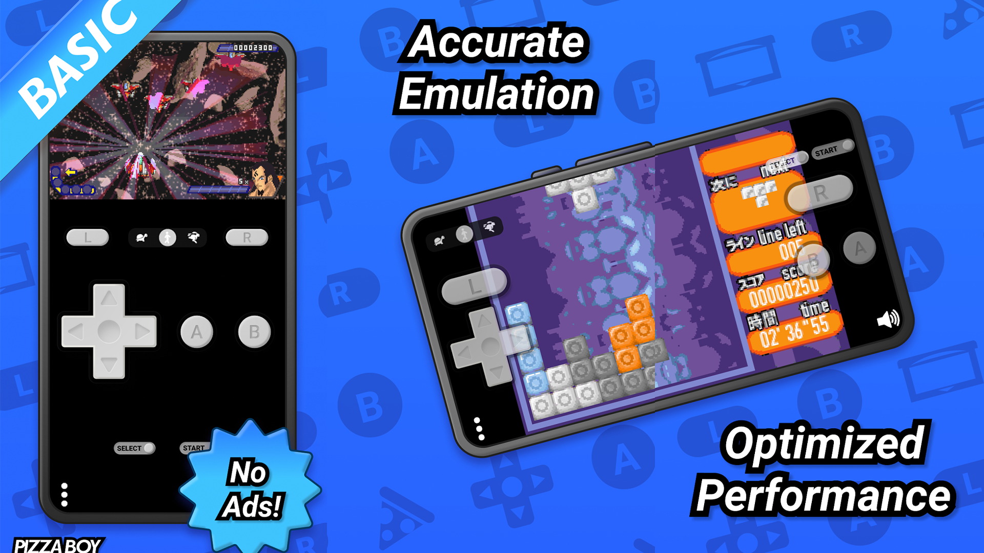 Рекламное изображение эмулятора Pizza Boy.