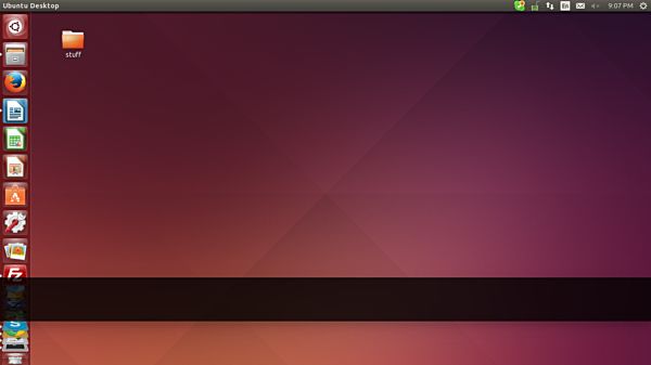 Пример persistent-режима Screenkey