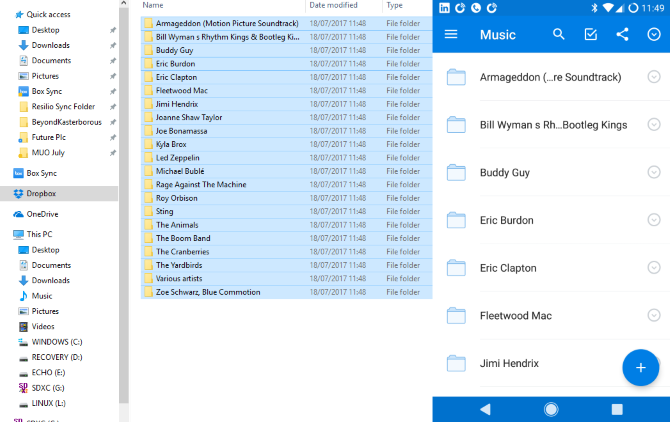 Слушать музыку из облака на смартфоне
