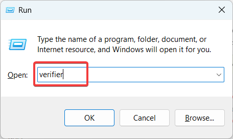 Открыть Driver Verifier