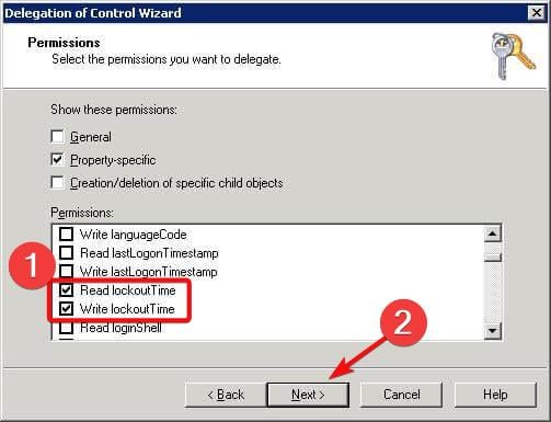разрешения на reset пароля