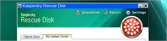 Kaspersky Rescue Disk: очистка заражённого ПК