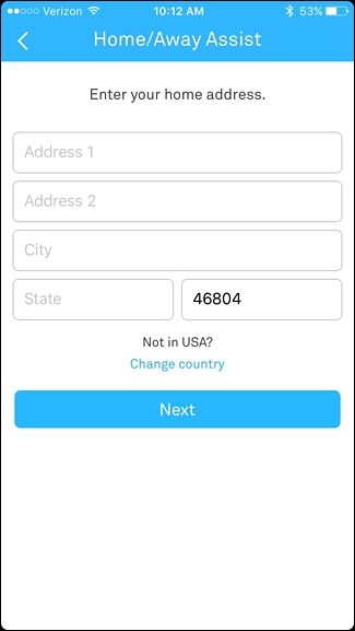 Введите адрес и подтвердите