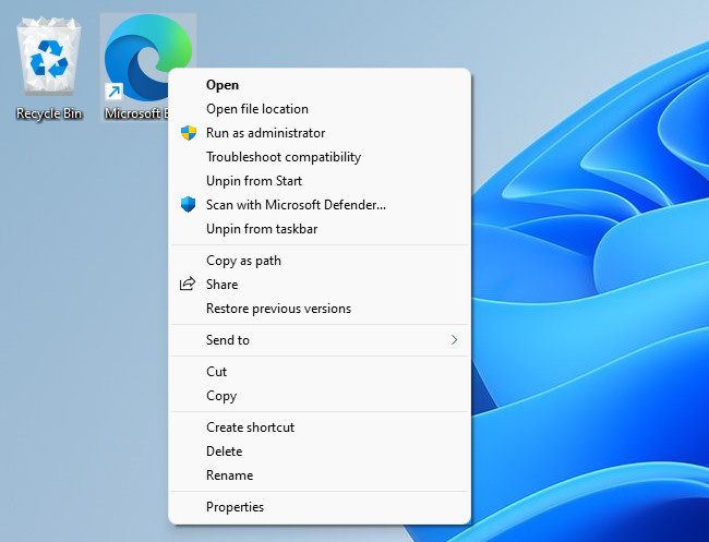 Нажмите Shift+F10, чтобы открыть классическое контекстное меню в Windows 11.