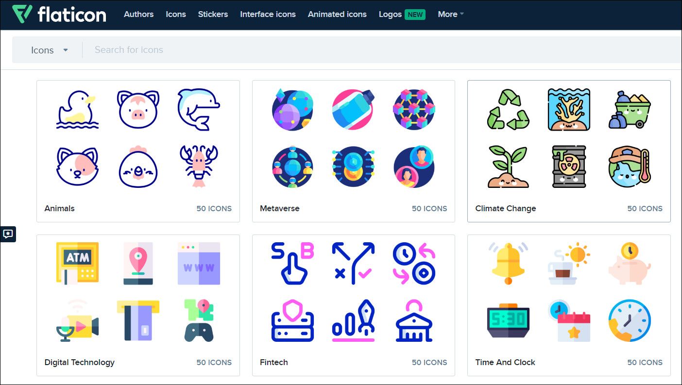 Иконки Flaticon для Windows