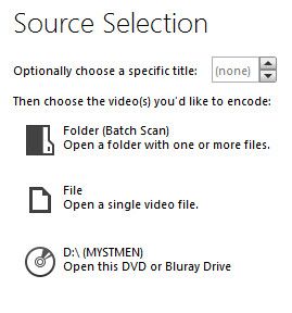 Настройка пресетов и папки назначения в HandBrake