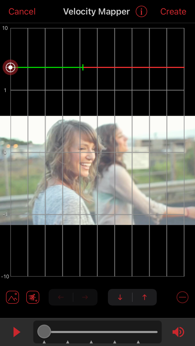 Velocity Mapper в Video Star.